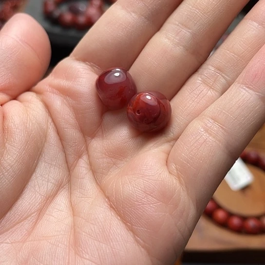 未镶嵌单珠12多样性发1南红玛瑙