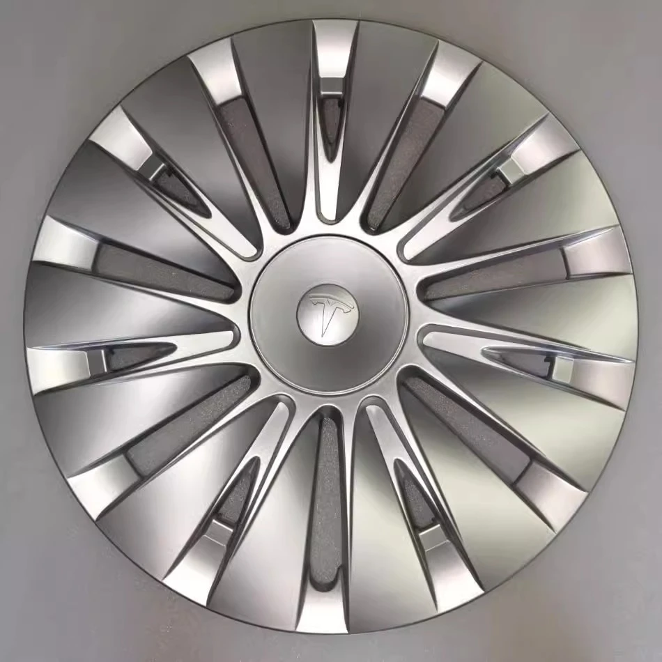 适用于特斯拉轮毂盖Modely轮毂盖全包边太阳神19寸升级改装轮胎罩