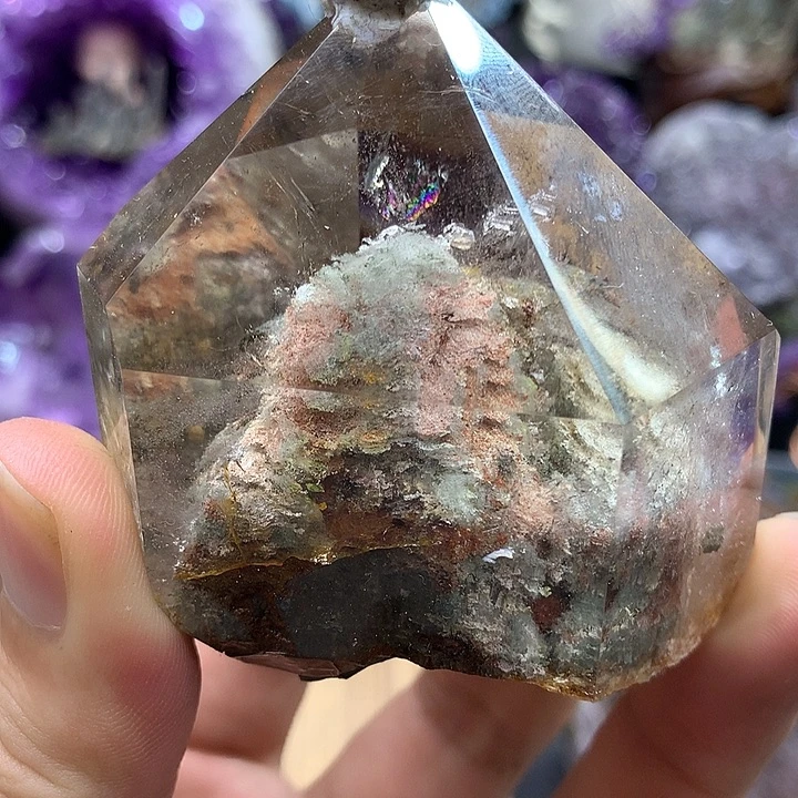 未镶嵌大型摆件（非配饰）紫晶