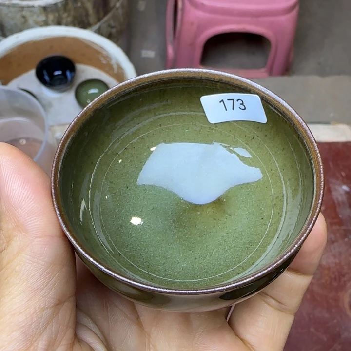 茶盏青钰龙窑茶具173