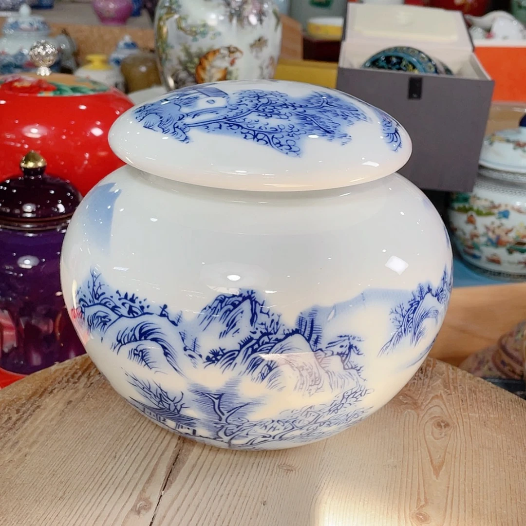 【闪购商品】罐陶瓷茶叶罐密封罐