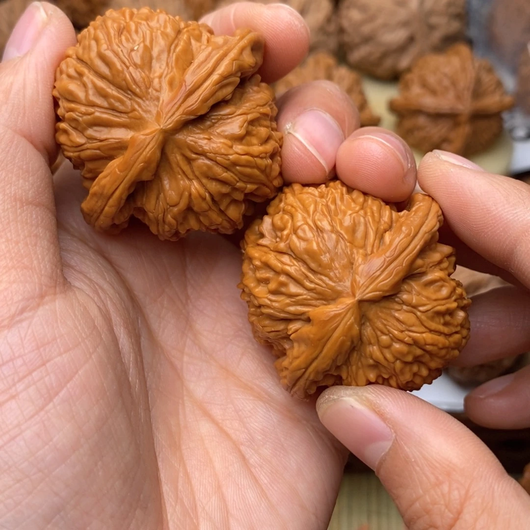 把件文玩核桃183号42白