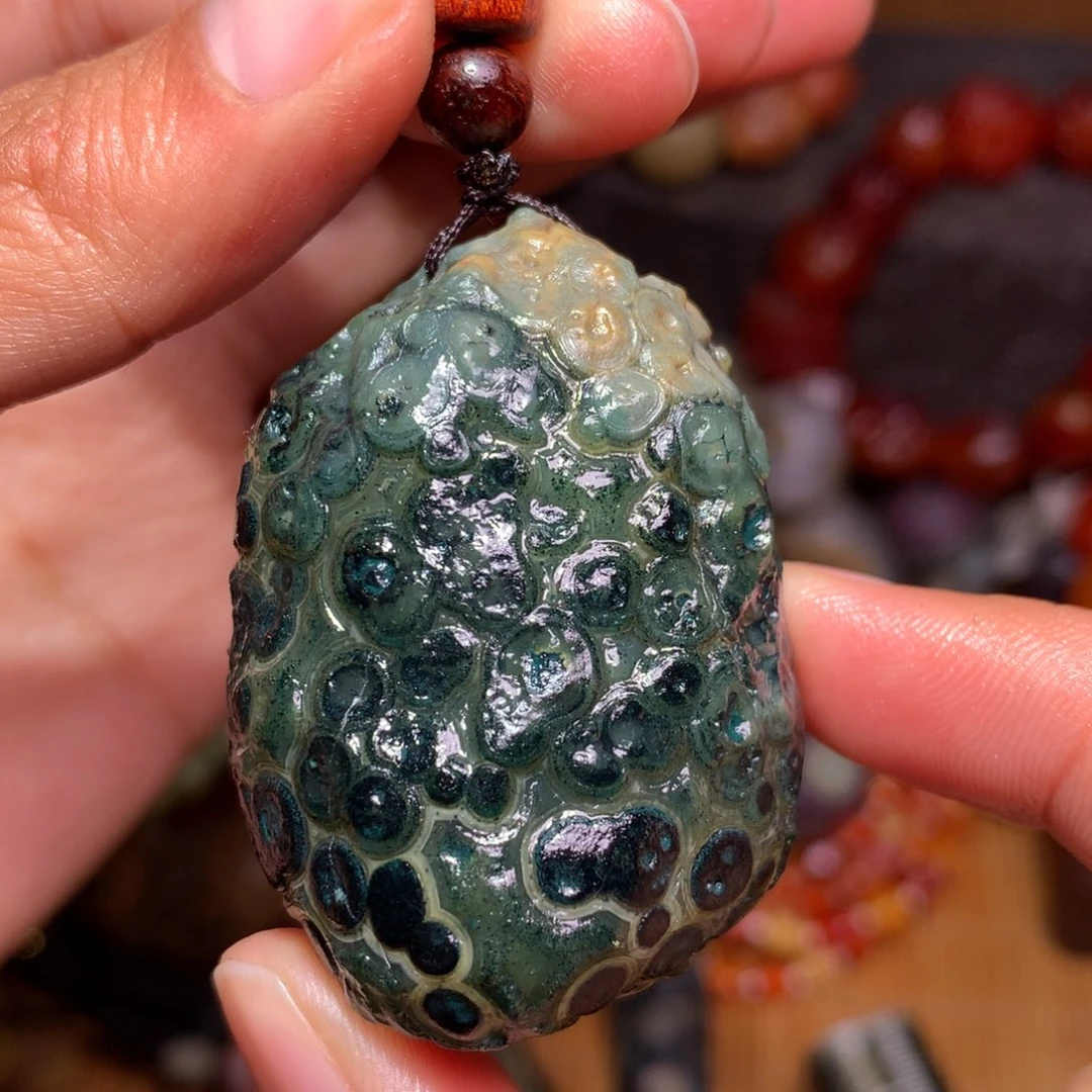 未镶嵌玛瑙/玉髓珠宝半成品