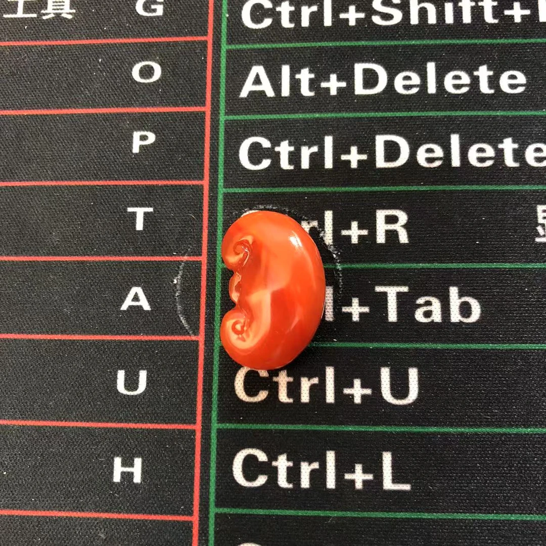 南红玛瑙颈饰吊坠N011