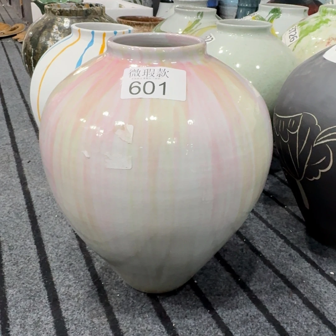*****陶摆件景德镇高温花瓶编码601高33口9默认无孔