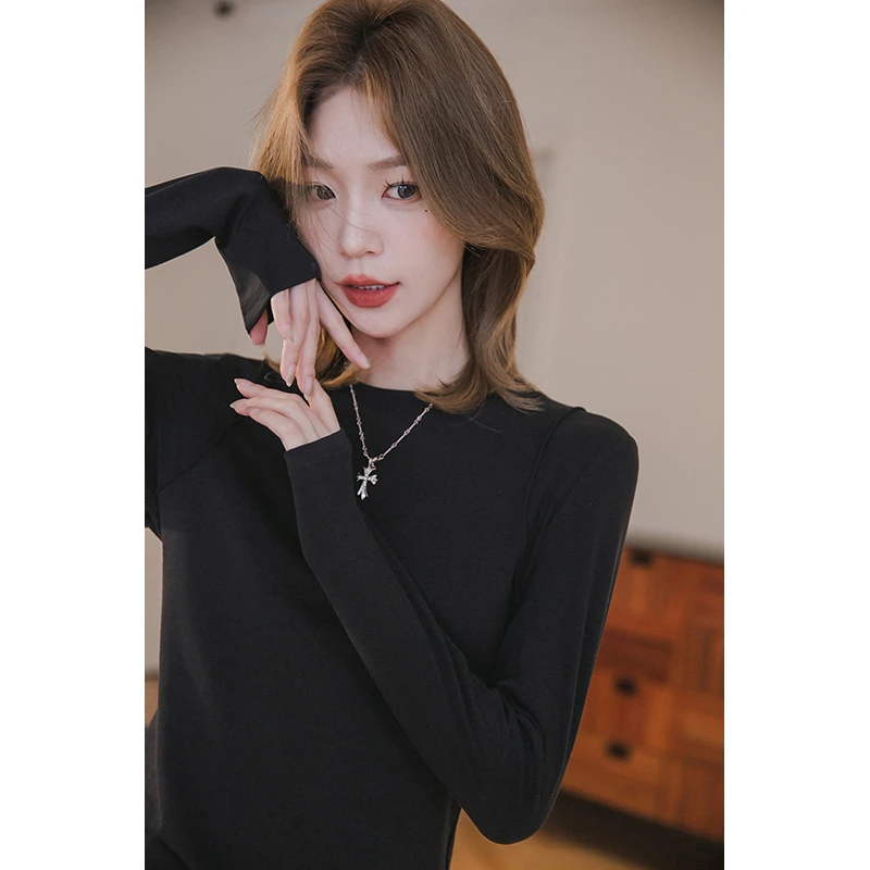 小谷粒 解构T恤210g莱赛尔针织 细腻柔软 圆领+直筒版型 塔克褶