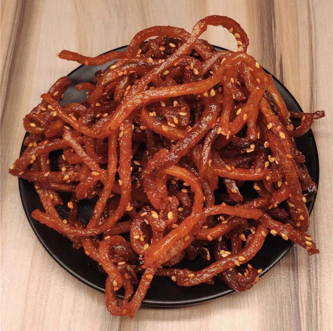 北海特产香辣鳗鱼丝袋装小鱼干海味零食即食小包装休闲