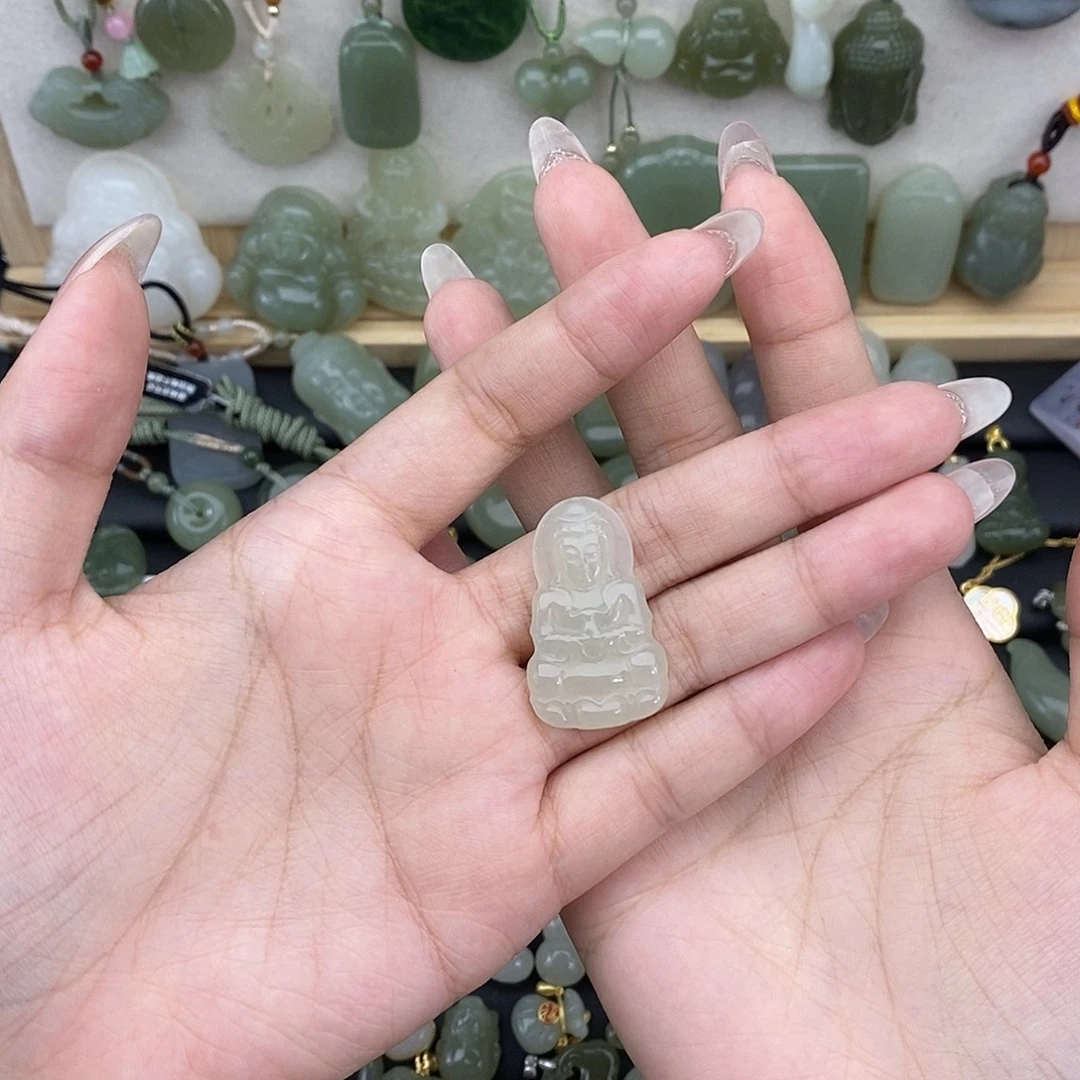 吊坠(不含链)未镶嵌和田玉