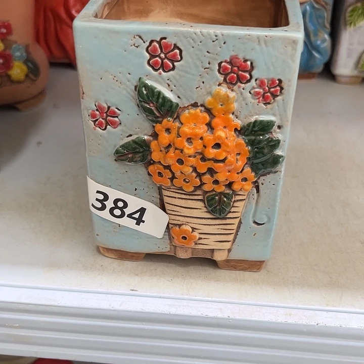粗陶材质多肉花盆