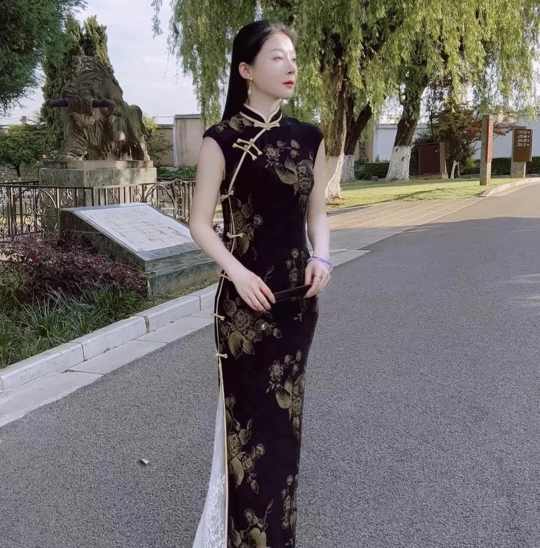 【梦浮生】复古新中式民国风气质显瘦优雅高级感改良旗袍