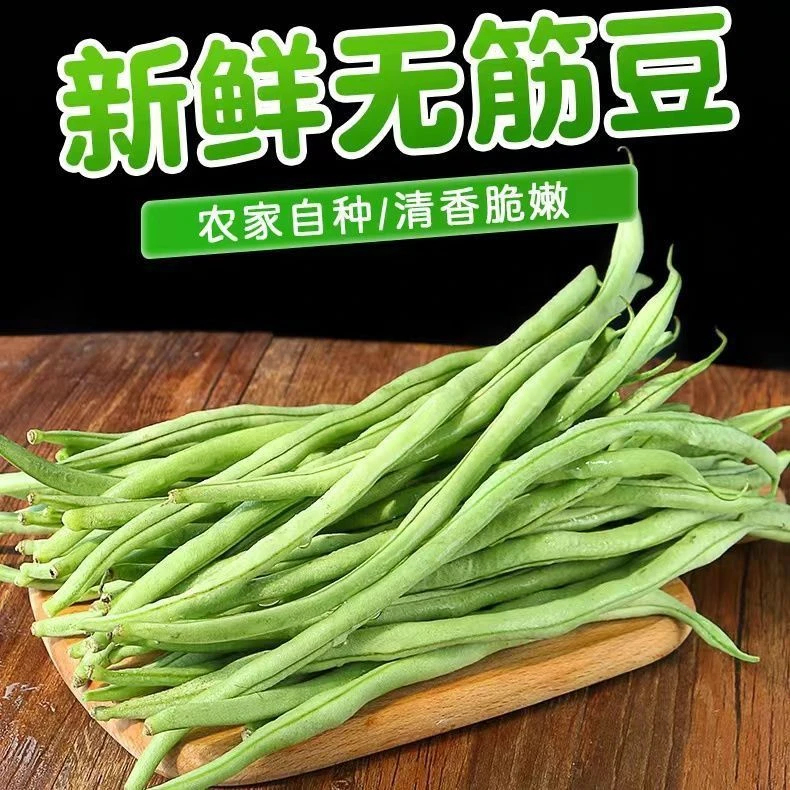 【正宗无筋豆】贵州新鲜无筋豆架豆王新鲜批发农家蔬菜一整箱