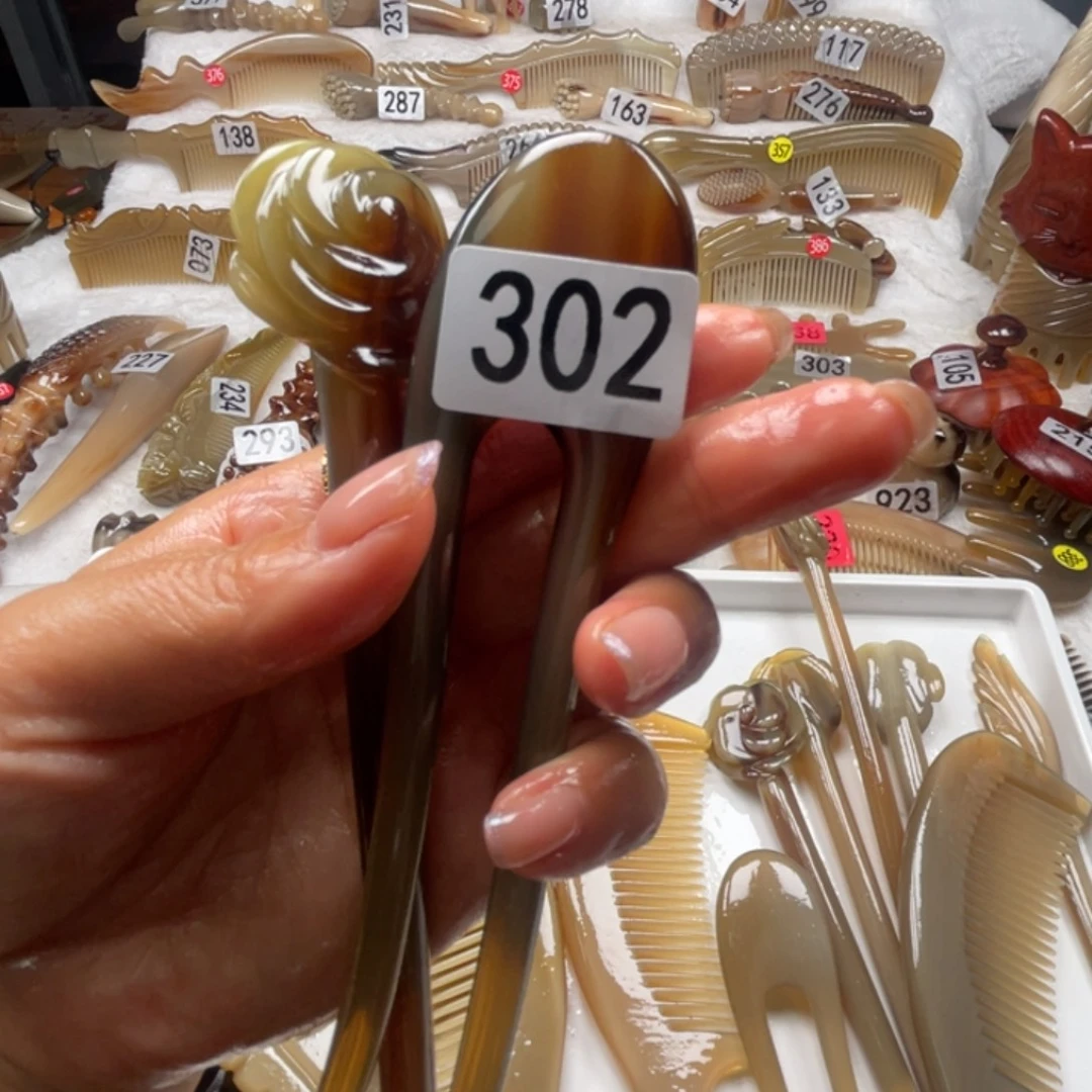 凤***鸣牛角梳牛角福利款