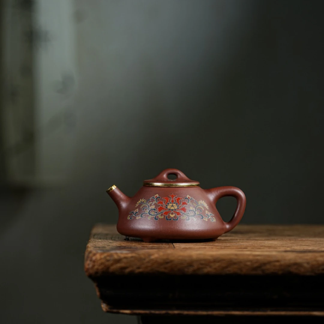 子冶石瓢 紫泥 270cc 国高陈老师作品