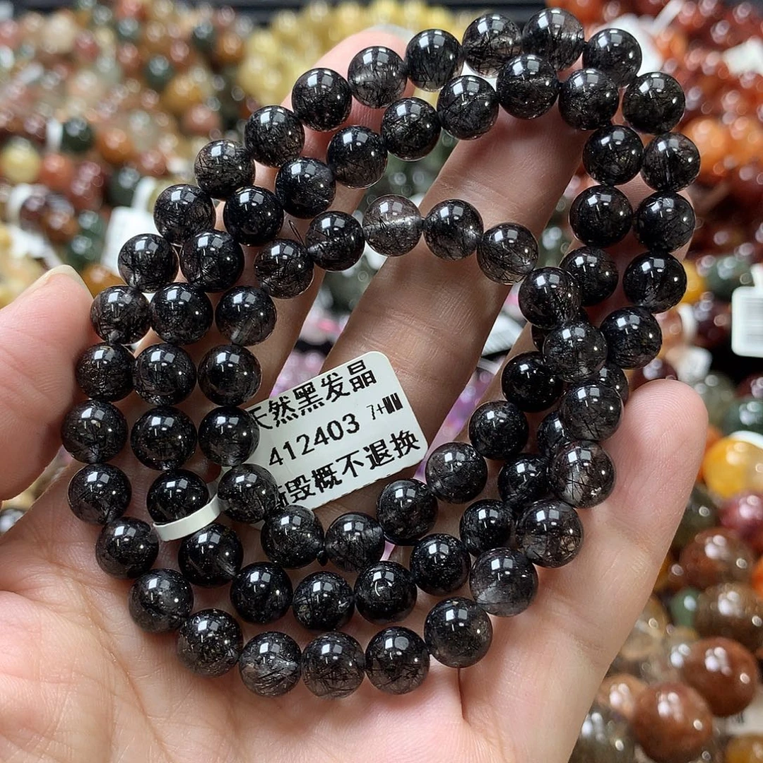 水晶未镶嵌手链，，，
