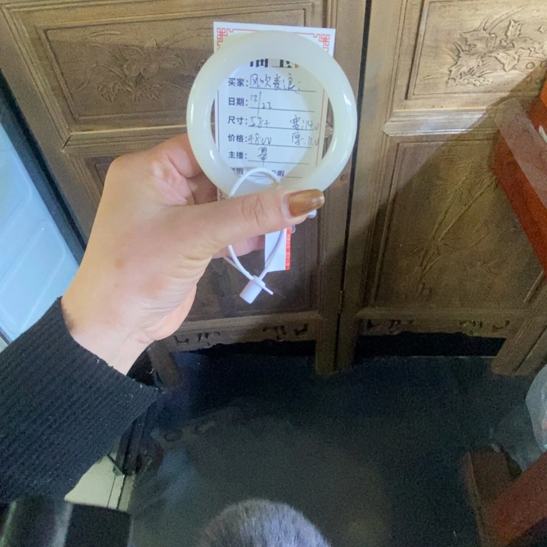 未镶嵌手镯和田玉风**浪