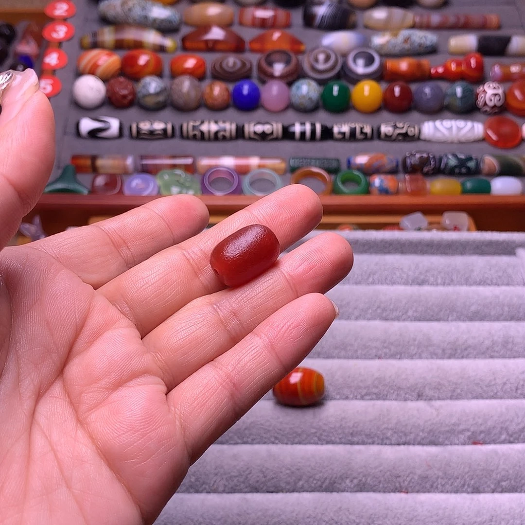 ***。玛瑙/玉髓未镶嵌颈饰