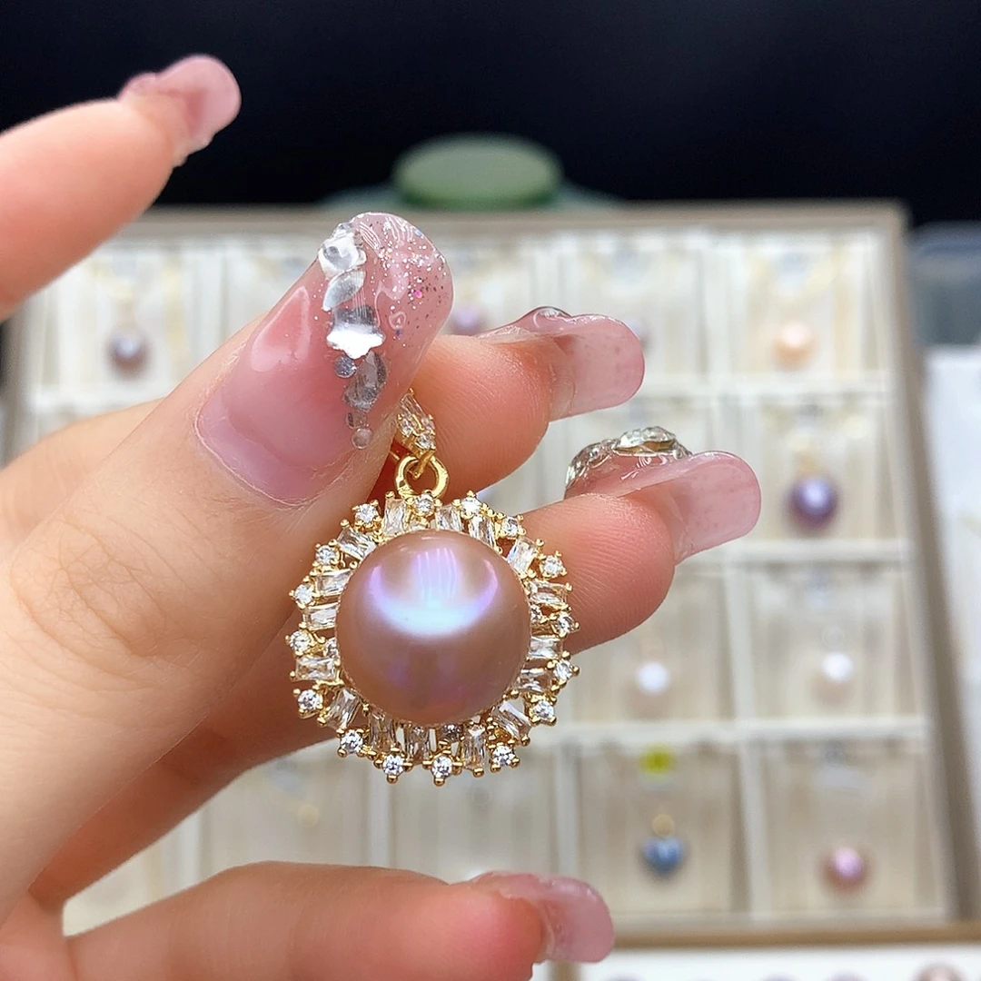 淡水珍珠颈饰合金