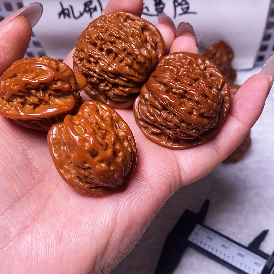 吊坠文玩核桃四座楼41