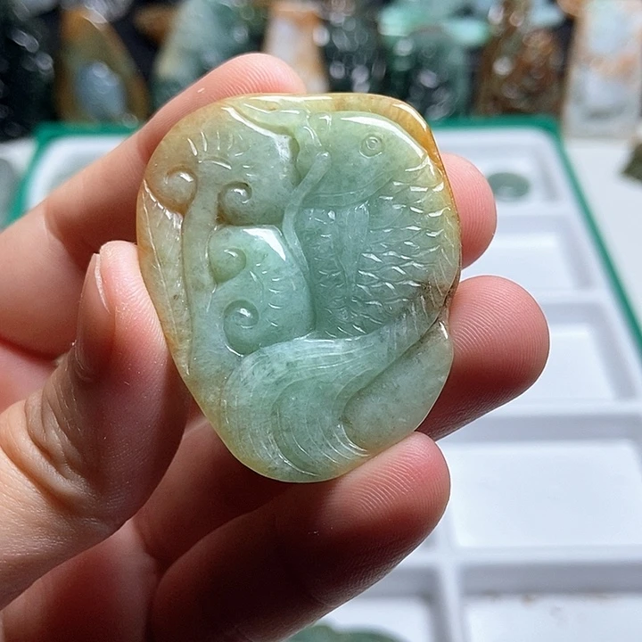 翡翠未镶嵌颈饰翡翠a货