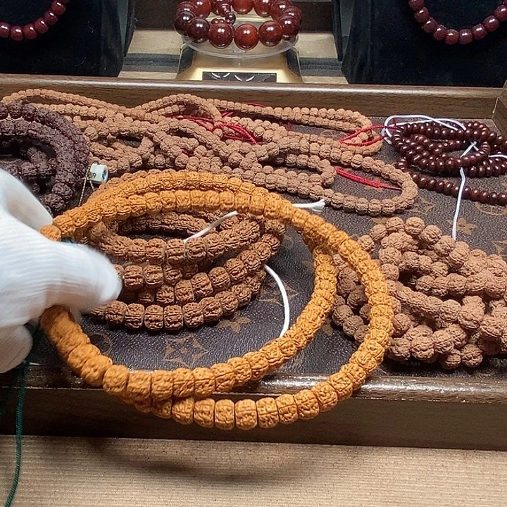 用***9吊坠金刚菩提108元皮二代盘龙