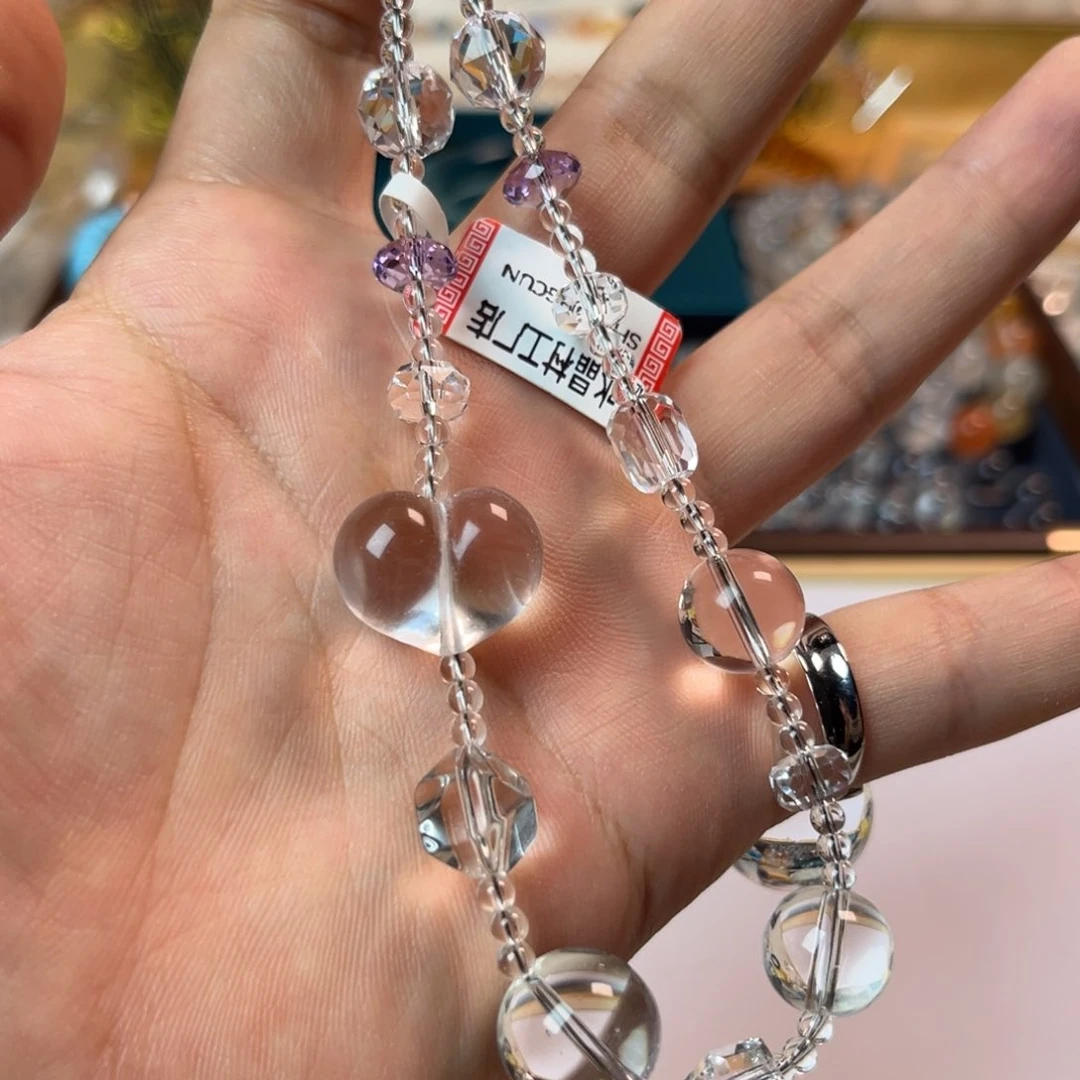 【闪购商品】烟晶手链足银镶嵌A55