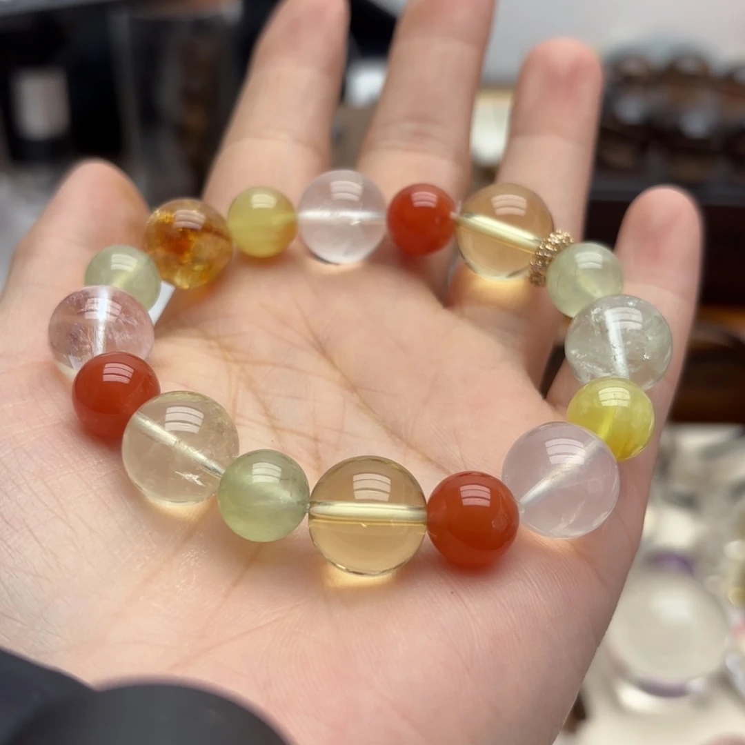 未镶嵌手链水晶多宝