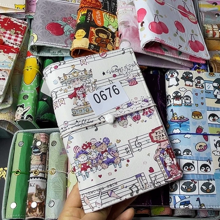 织绣A6 活页不加纸676