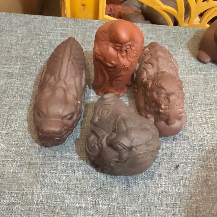 紫砂茶宠雕塑瑕疵茶宠