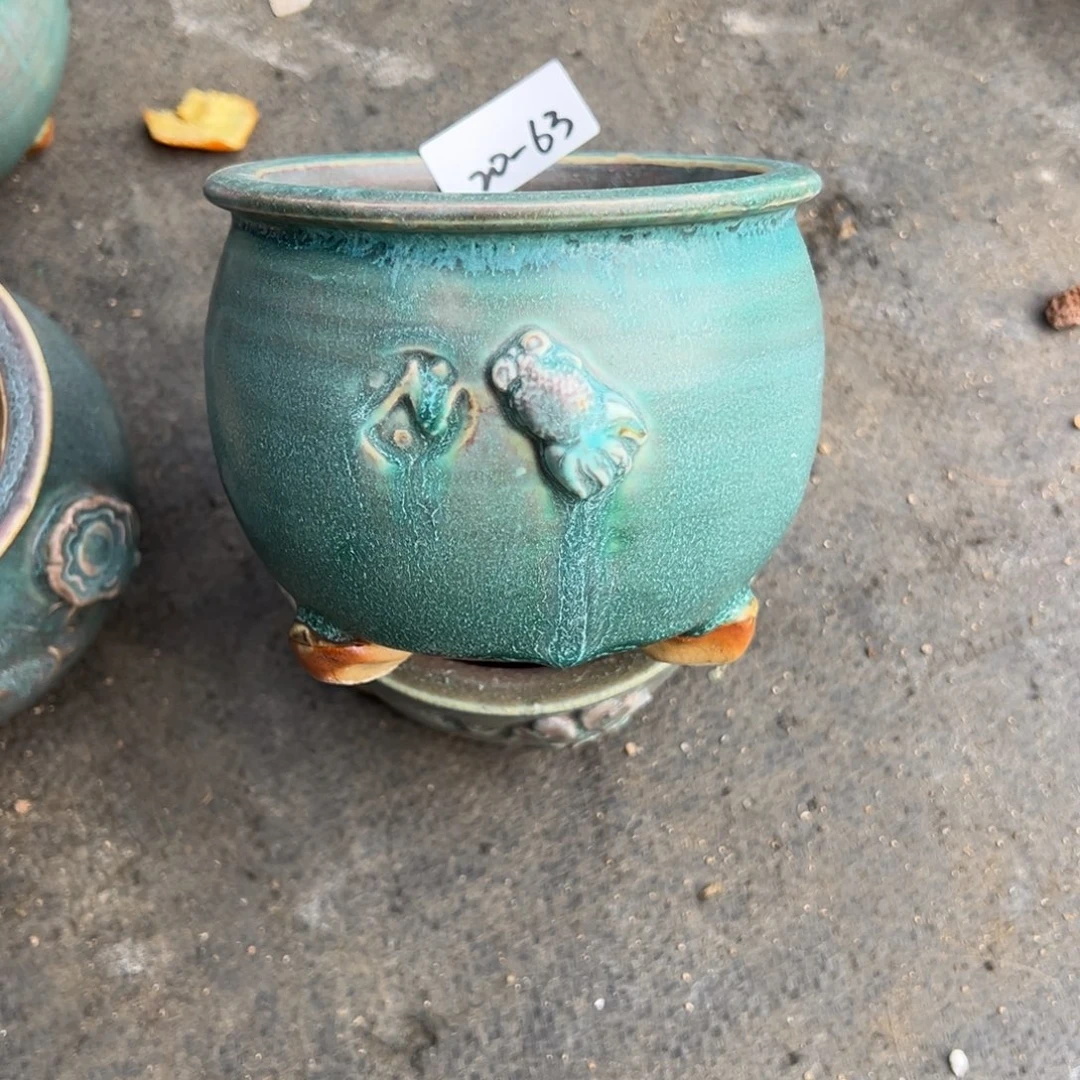 20-63花盆小鹿园艺