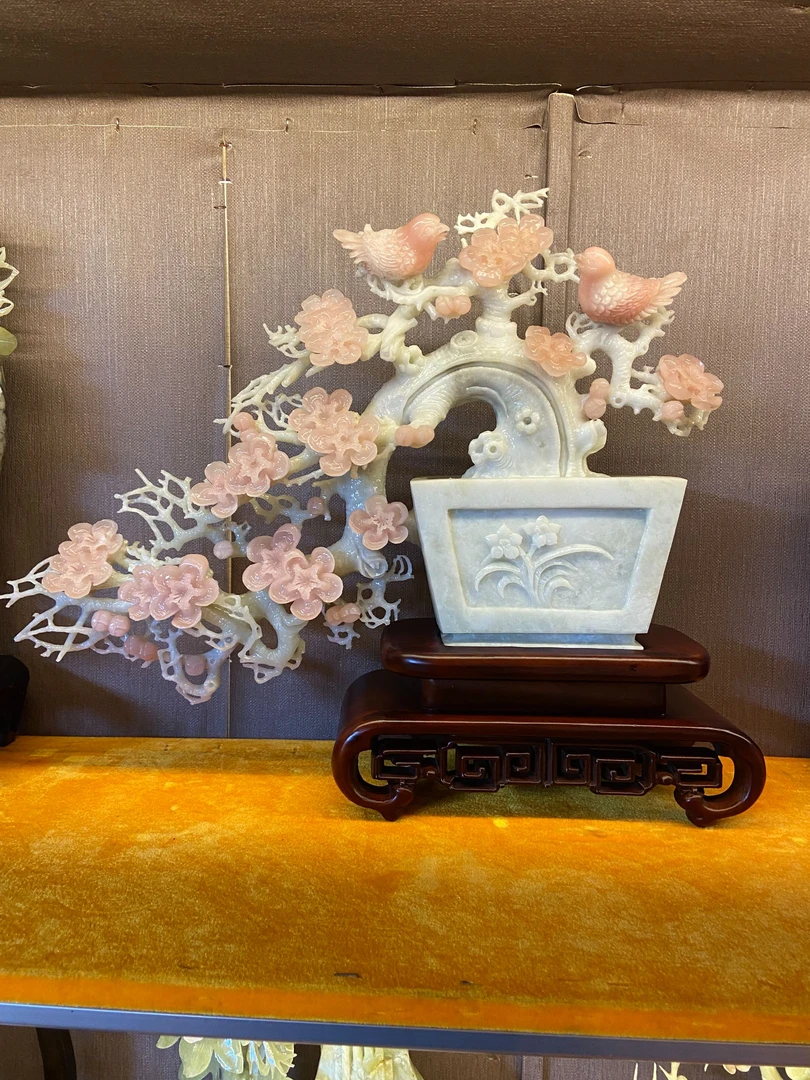 001居家玉摆件纯手工雕刻全手工精美