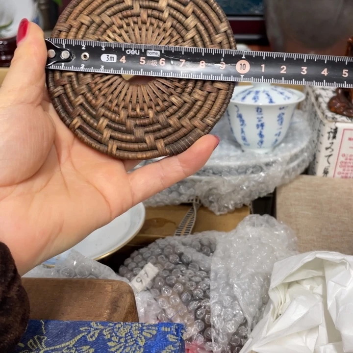 竹中古工艺品摆件