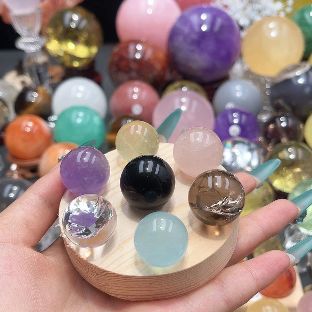 彥***墨水晶珠宝半成品未镶嵌微瑕2.1/2.3