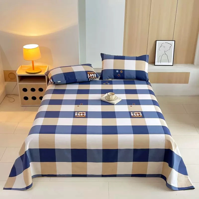 图案不挑老粗布床单单件加厚凉席