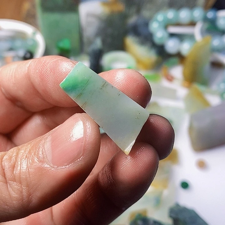 翡翠散珠天然翡翠A货