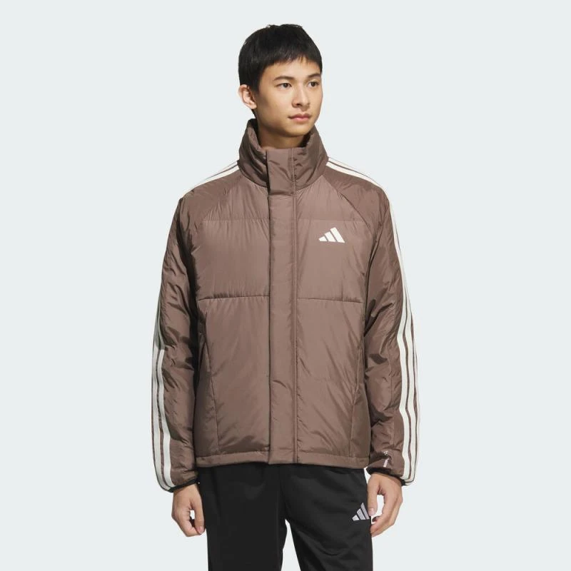【滔搏联动】adidas/阿迪达斯男子运动型格3S LW D JKT羽绒服KC2488