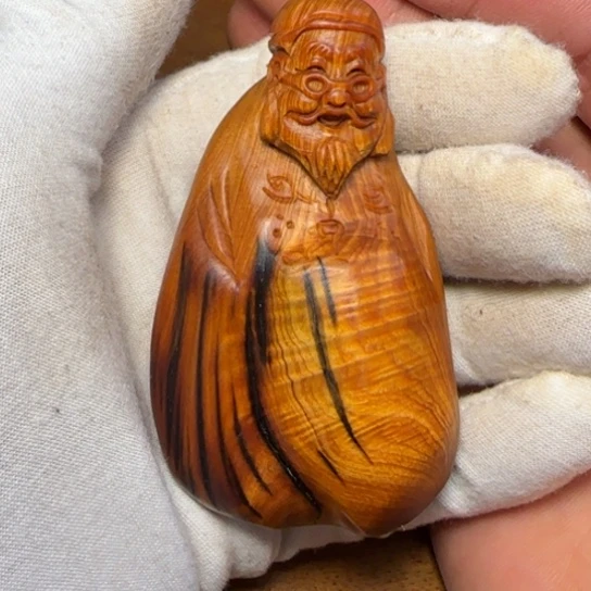 柏木（崖柏）全陈化老料把件