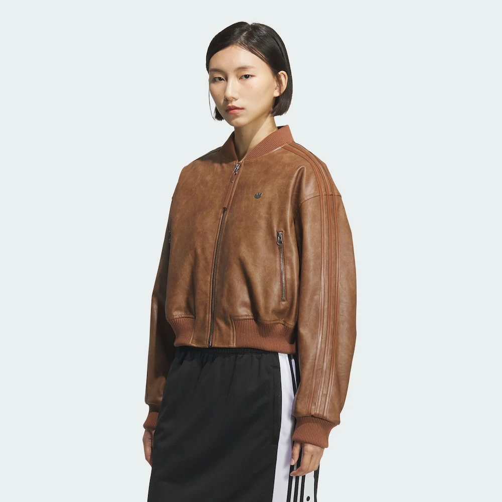 阿迪达斯【双旦礼】Adidas复古保暖运动棉服KC2655