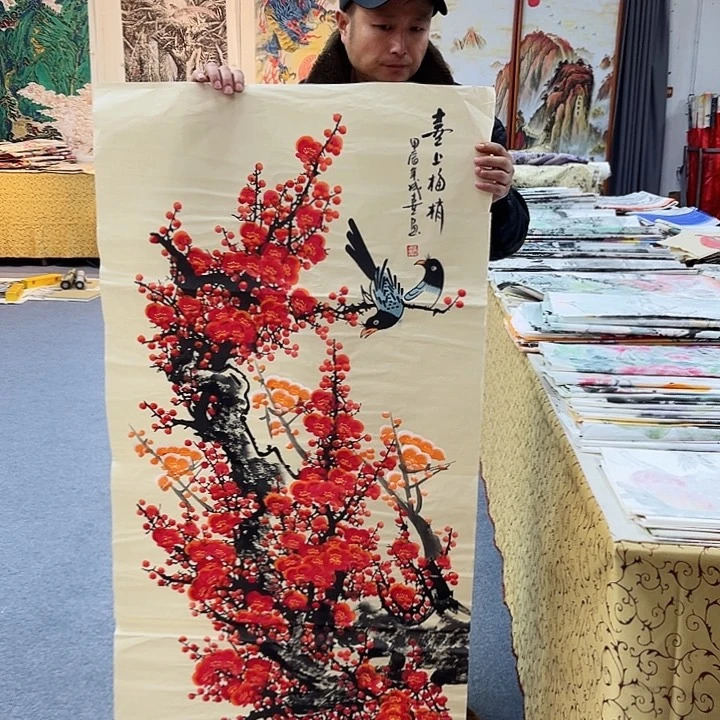 国画手绘国画真好看