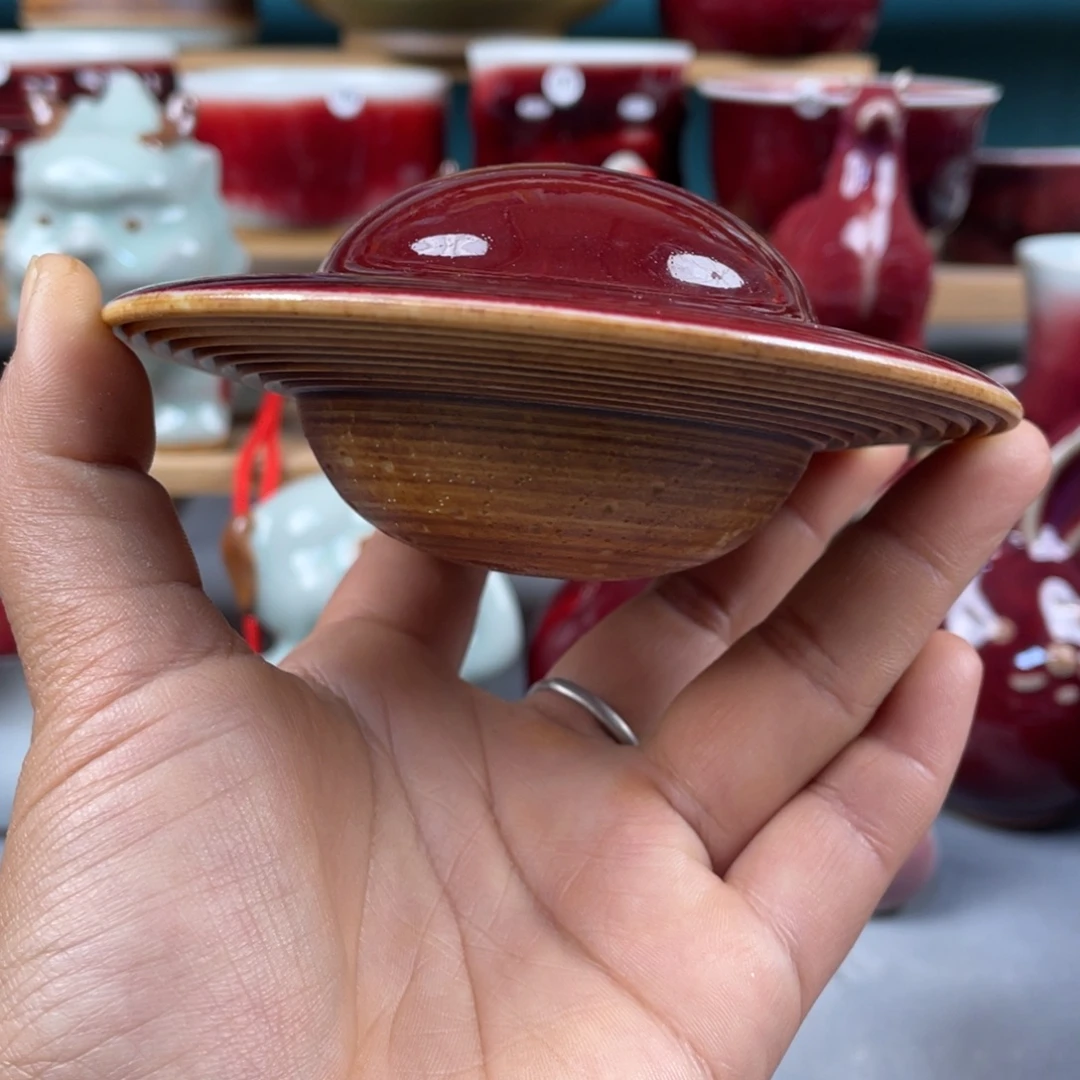 瓷片纯手工制作……微微瑕