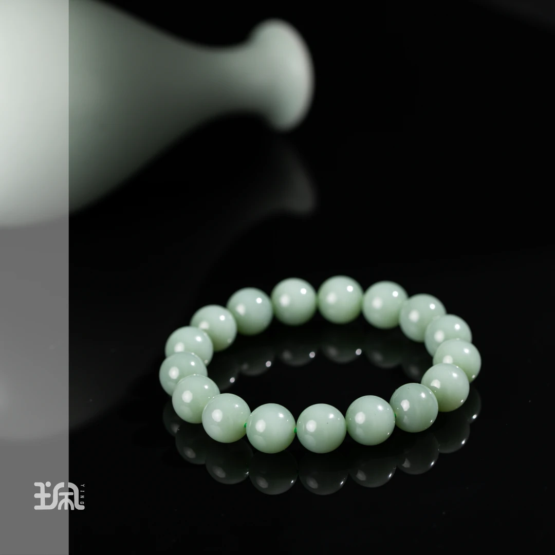 梦溪畔|和田玉*手串*未镶嵌CCC25080719多样性发其一