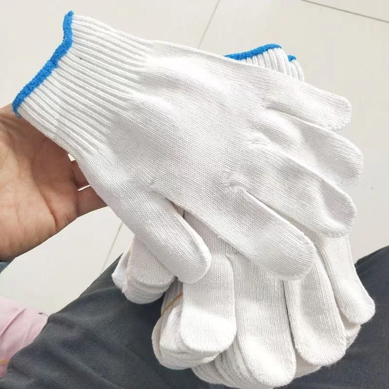 耐磨加厚棉线劳保手套男女通用工地干活防护吸汗耐用