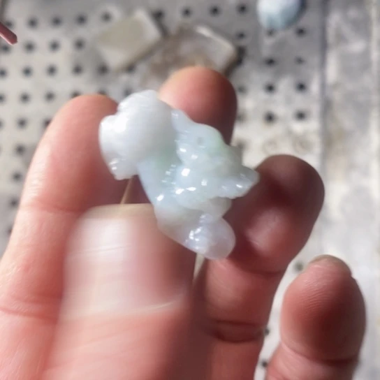 颈饰未镶嵌翡翠，123