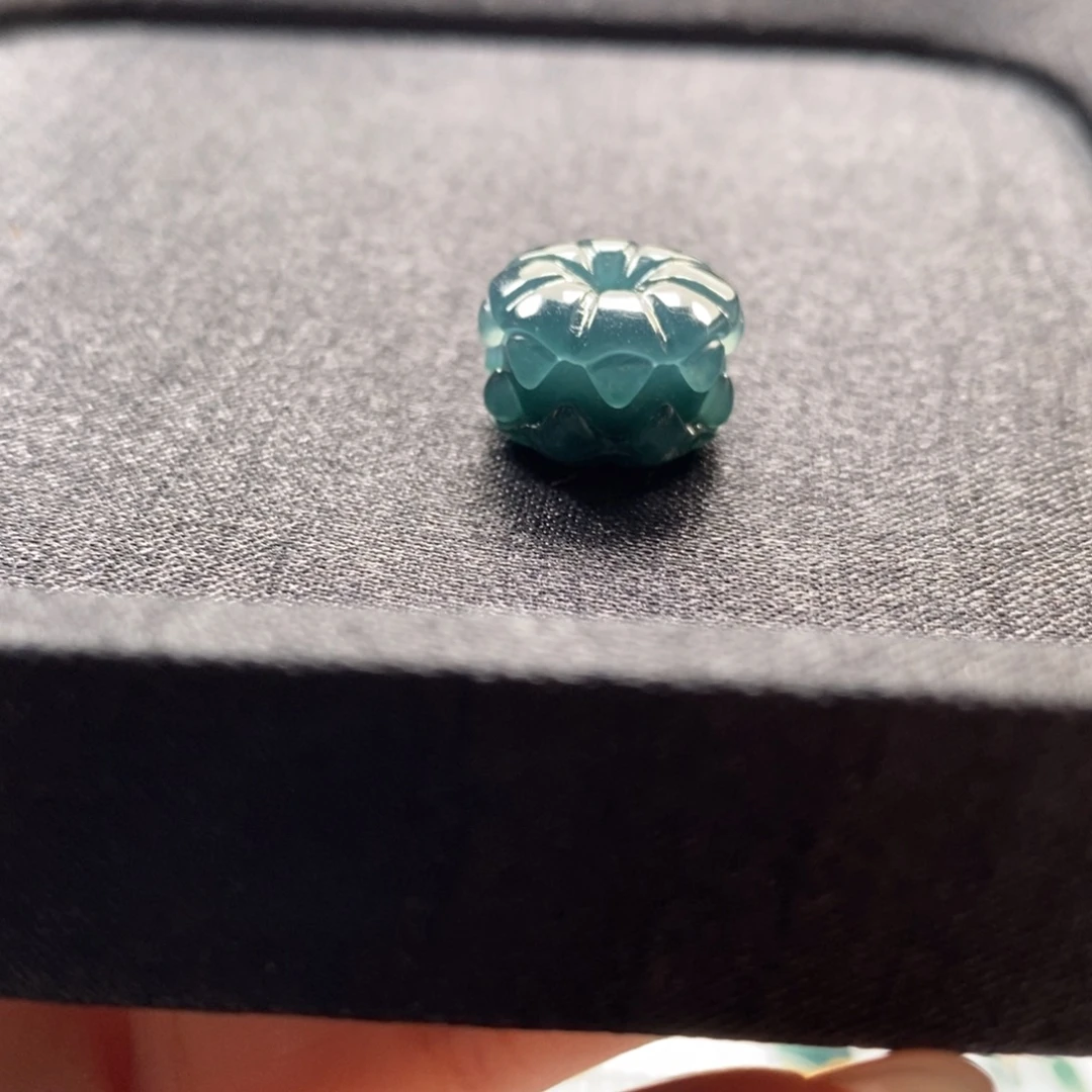 翡翠未镶嵌手链卡15左右吞噬珠