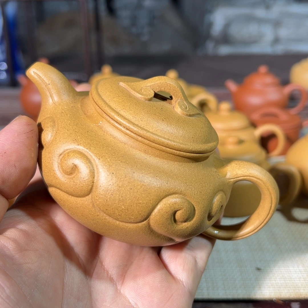 宜***品紫砂茶壶全手制作