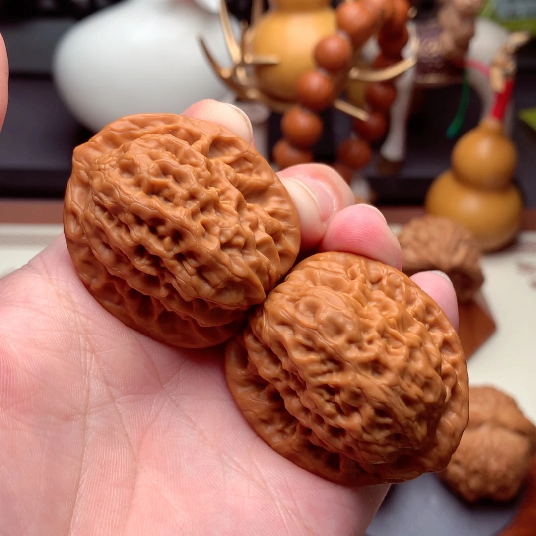 文玩核桃把件撒***笑金公子  1号