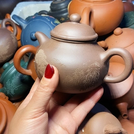 全手工制作宜兴紫砂壶