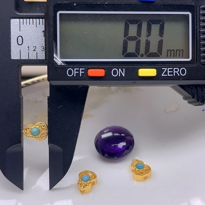 银S925镶嵌颈饰紫晶紫晶925镶嵌62