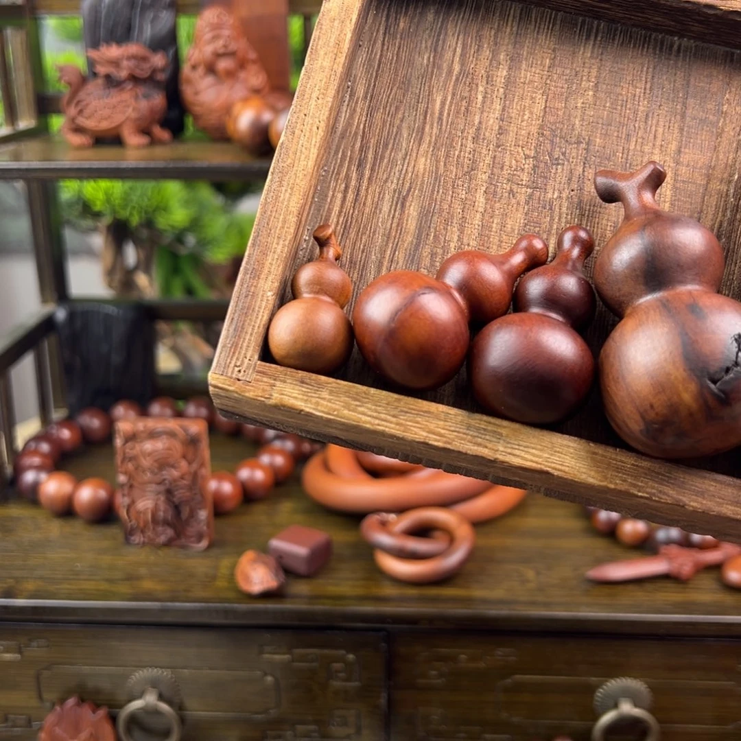 玄***斋枣木雷击枣木中葫芦