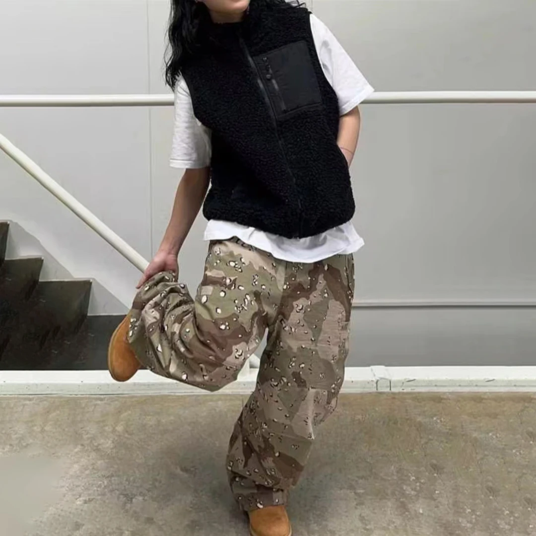 美式加绒摇粒绒双面穿马甲基础户外保暖