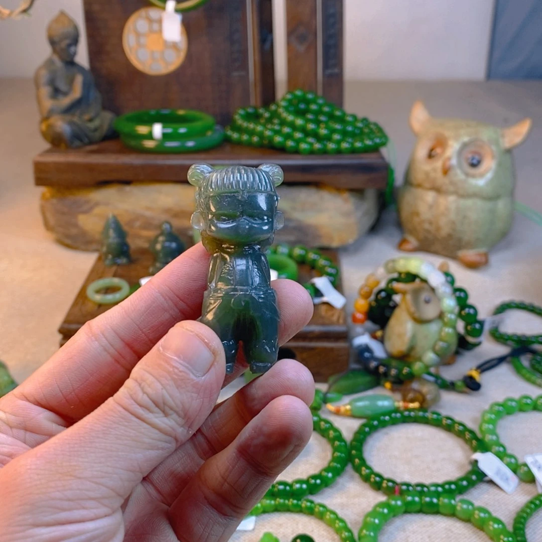 和田玉颈饰未镶嵌东